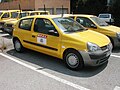 Véhicule de patrouille de prévention État Renault Clio de la DDAF du Var en 2008.