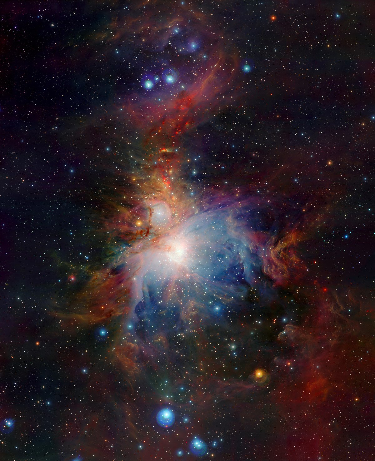 File:VISTA's infrared view of the Orion Nebula.jpg - Wikimedia Commons