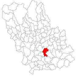 Umístění v okrese Prahova