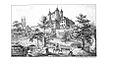 Ansicht von Schloss Vaumarcus 1843, David-Guillaume Huguenin, Hercule Nicolet, Auguste Thez
