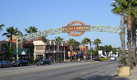 Ventura Blvd in Encino