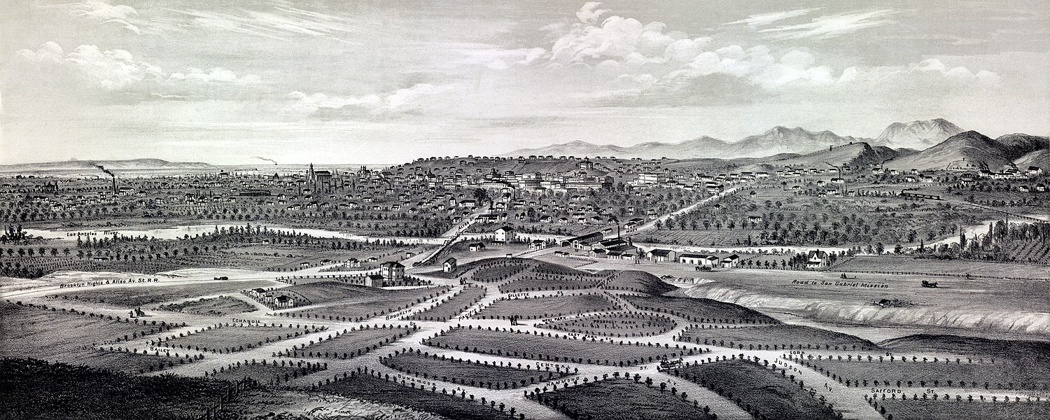 Лос анджелес 1800 года