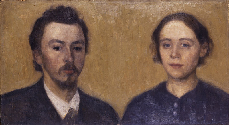 File:Vilhelm Hammershøi - Double Portrait of the Artist and his Wife, DK1.5-B313.jpg