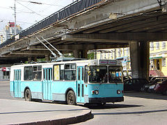 ZiU-9 trolleybus vehicle