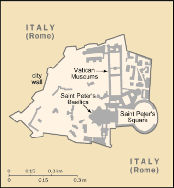 Geografia della Città del Vaticano