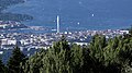 Vue sur Genève depuis le massif du Salève (Haute-Savoie)