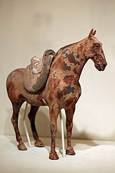 WLA brooklynmuseum Figure of a Horse with Saddle.j