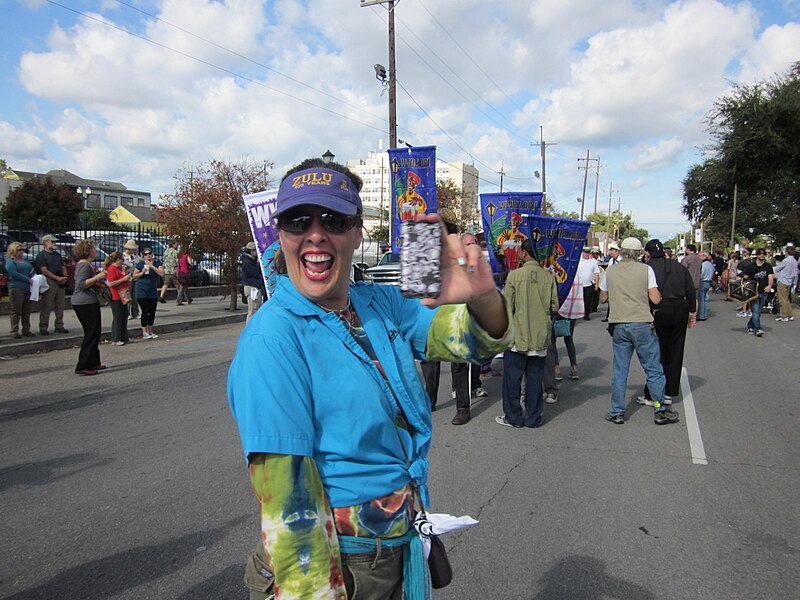 File:WWOZ 30th Parade Elysian Fields Lineup Zulu.JPG