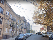 Waldo Ave looking south toward Magnolia Ave, Jersey City Waldo Ave Jersey City.png