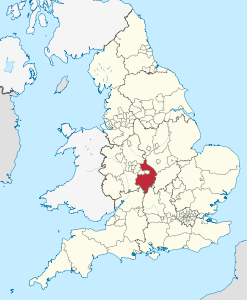 Warwickshire - Beliggenhed