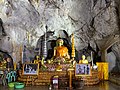 Interior of the main cave of Wat Tham Phra, Chiang Rai