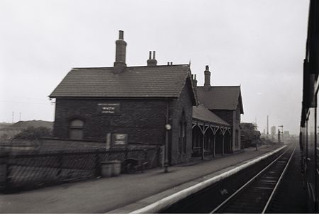 Wath Central station (1950s)