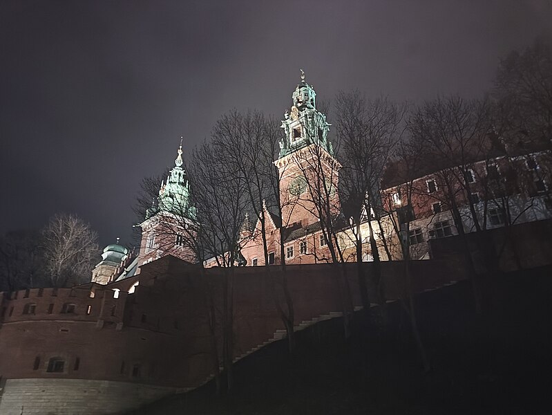 File:Wawel by night (03).jpg