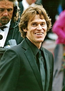 Willem Dafoe was contacted by Sam Raimi while he was filming in Spain, where Raimi described Spider-Man's story to him. Willem Dafoe Cannes.jpg