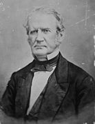 Voormalig Minister van de Marine William Graham uit North Carolina Whig Partij
