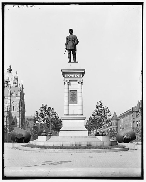 File:William H. Watson memorial - Baltimore, Maryland.jpg