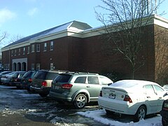 Exterior of Williams Hall, December 2010