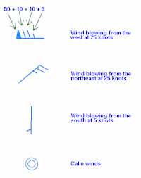 wind direction indicator map