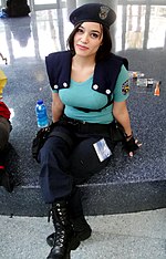 Thumbnail for File:WonderCon 2012 - Jill Valentine from Resident Evil.jpg