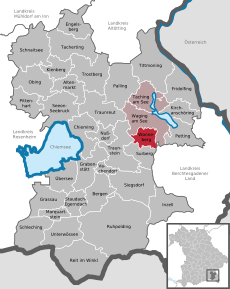 Poziția localității Wonneberg