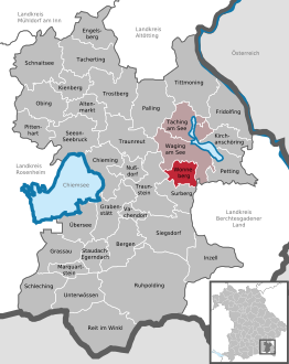 Kaart van Wonneberg