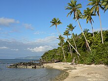 Coastline on Kadavu