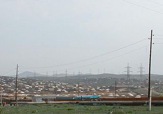 <span class="mw-page-title-main">Ger district</span> Type of residential district in Mongolia