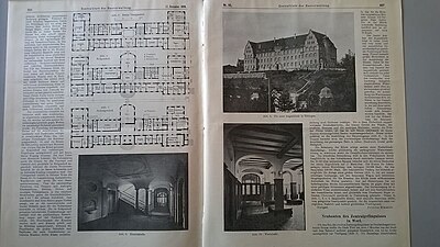 Zentralblatt der Bauverwaltung, 17. Dezember 1910, Augenklinik Tübingen.JPG