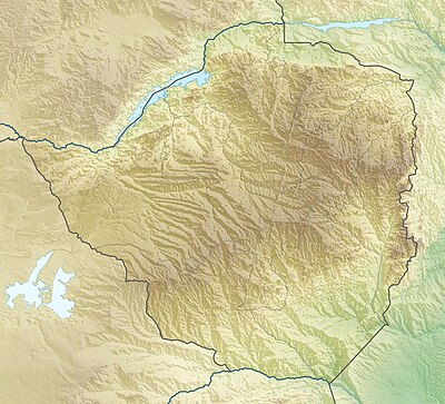 Location map Ζιμπάμπουε