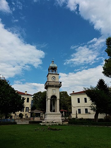 Clocktower in central Dimokratias Square