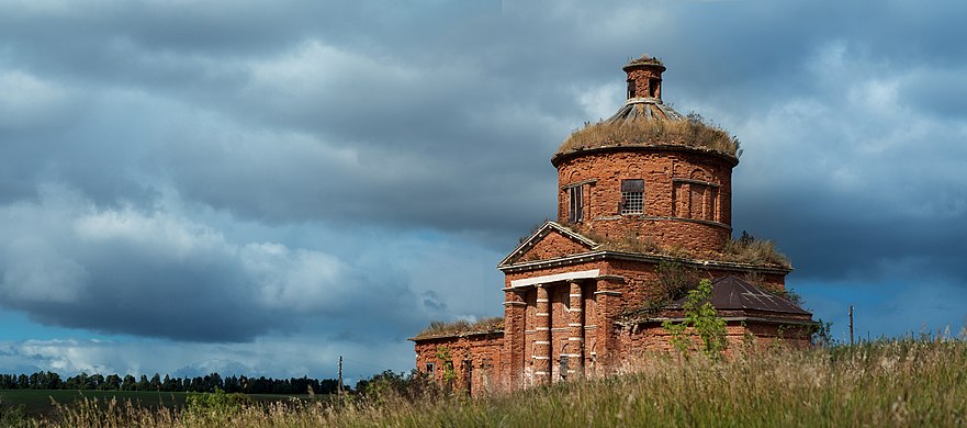 2. Церковь Михаила Архангела, Архангельское, Щёкинский район, Тульская область Автор — Котельников