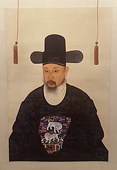 Portrait of Kim Hu (1751-1805), a military officer of the Joseon Dynasty gimhuyeongjeong.jpg