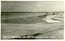 47 - Reservoir and Dam, American Falls, Idaho