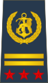 Capitaine de vaisseau (Congolese Navy)[43]