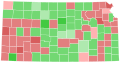 1892 Kansas Gubernatorial Election by County