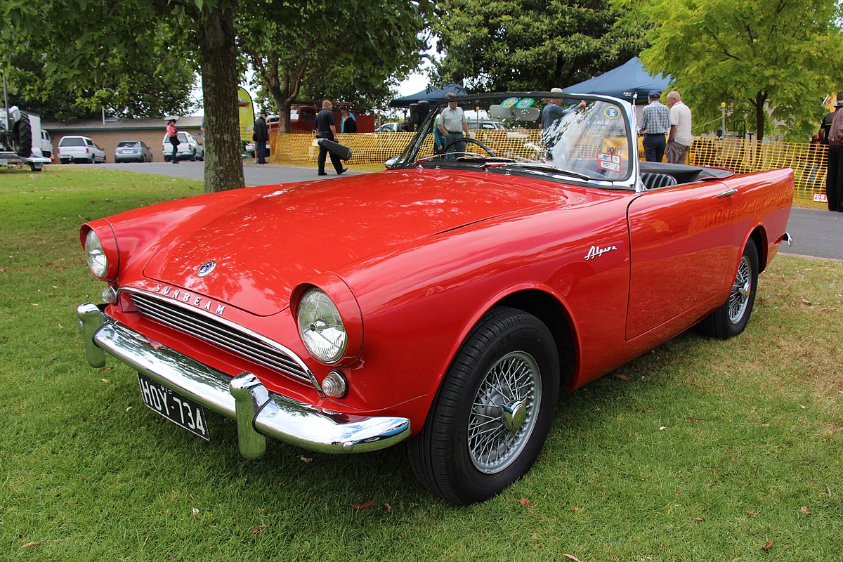 Category Sunbeam Alpine Wikimedia Commons