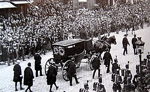 維克多·雨果葬禮上的靈車，1885年