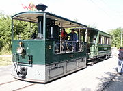 Historisches Dampftram der Strassenbahn Bern