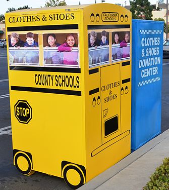 Donation boxes - Mission Viejo, California