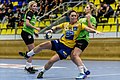 * Nomination Women Handball Austria, Hypo NÖ vs. UHC Müllner Bau Stockerau 2018/04/07. Picture shows Lisa Hruza (UHC Stockerau), Edona Krasniqi (Hypo NÖ, Christina Gahler (UHC Stockerau). --Granada 08:41, 9 April 2018 (UTC) * Promotion Good quality. And please create the missing category. --XRay 08:59, 9 April 2018 (UTC)