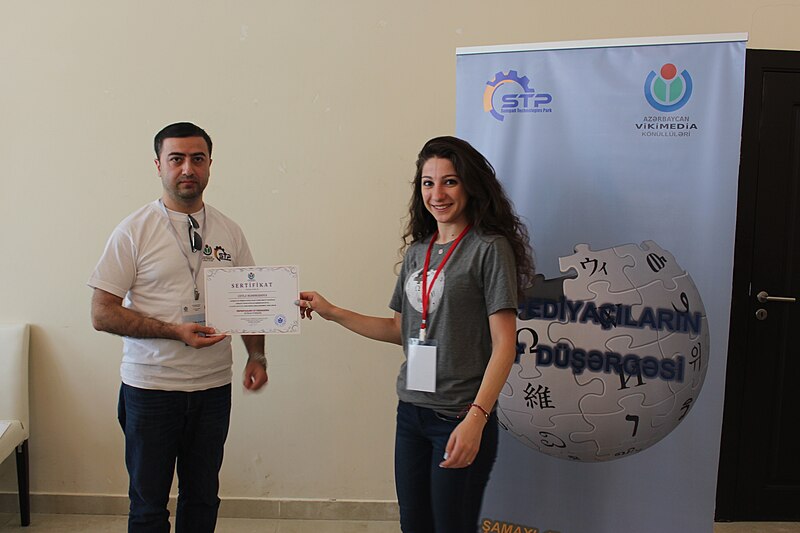 File:2019 Summer WikiCamp Azerbaijan participation certificate - 32.jpg