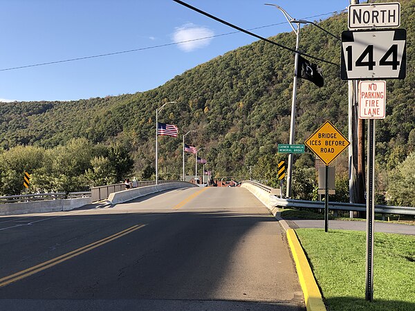 PA 144 northbound in South Renovo
