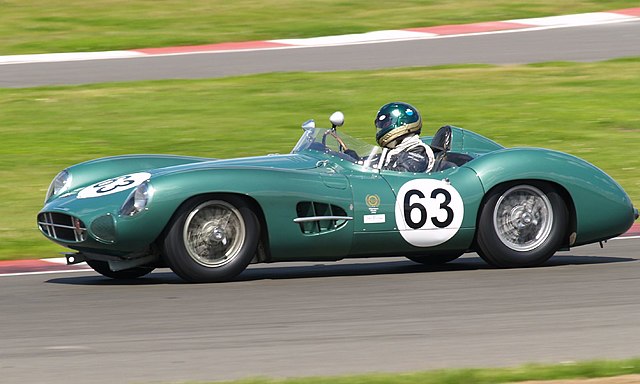 Aston Martin placed third with the DBR1/300 (pictured) and the DB3S