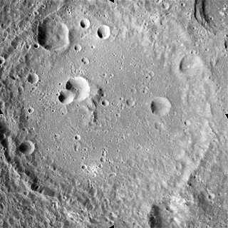 Hilbert (crater) impact crater