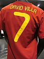 David Villa shirt