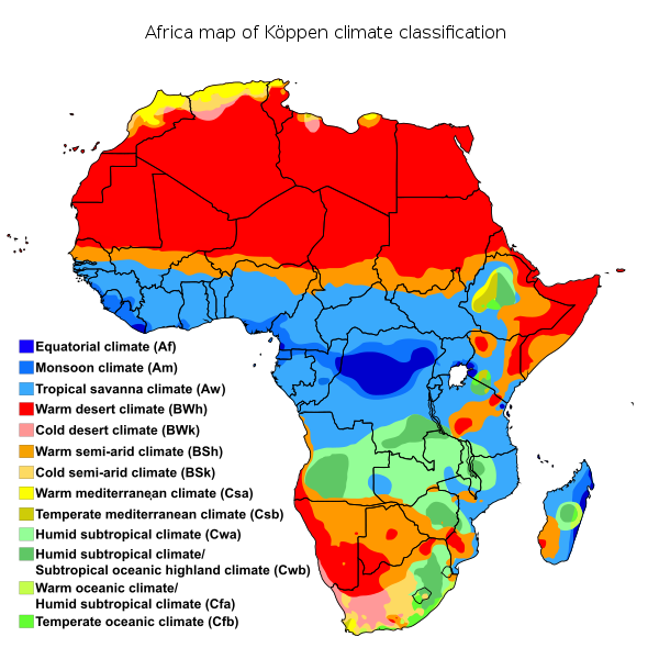 File:Africa map of Köppen climate classification.svg