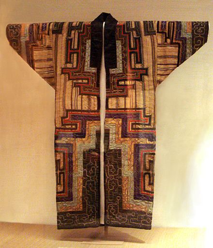 Ainu ceremonial dress, British Museum