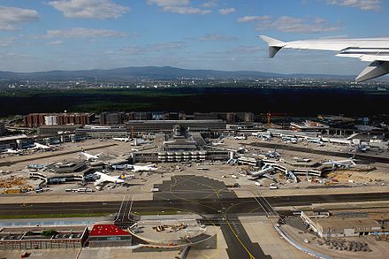 Frankfurt Airport is Germany's busiest and one of the world's key aviation hubs