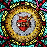 All Saints Catholic Church (St. Peters, Missouri) - stained glass, sacristy, Immaculate Heart detail.jpg