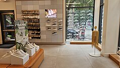 Interior of Columbus Avenue Allbirds.